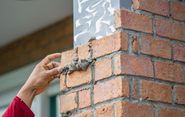 Brick Pillar Repair in Riverview