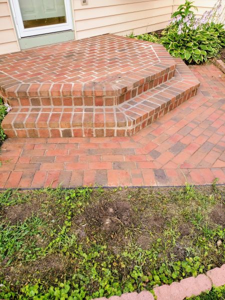 Brick Stoop Repair in Riverview
