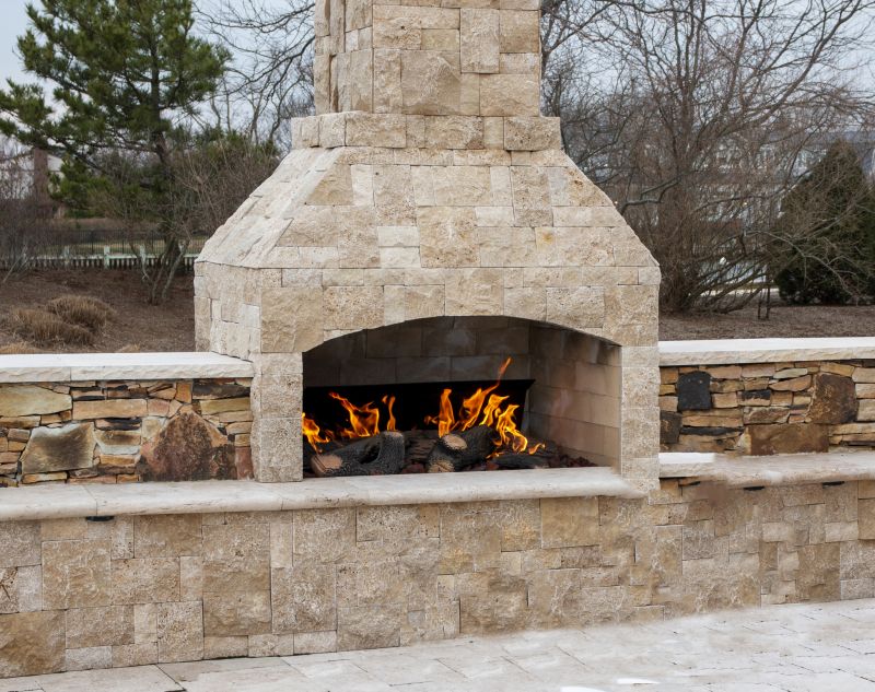 Outdoor Fireplace