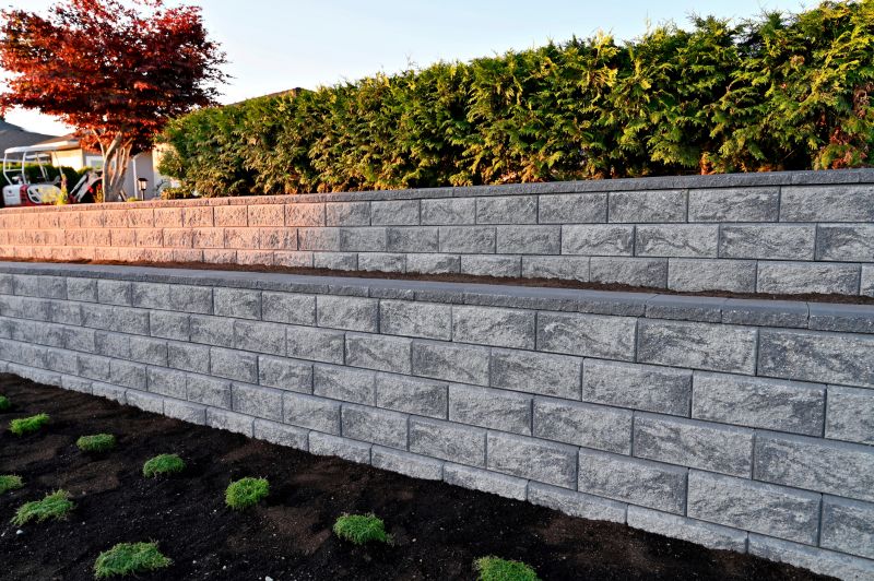 Completed Retaining Wall
